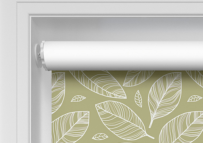 Falling Leaves, Green - Twist&Fit Roller Blind - Image 10